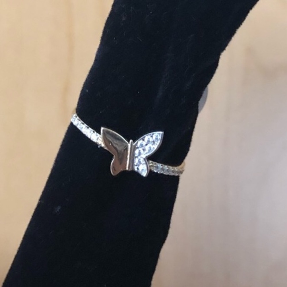 14k gold butterfly ring!
